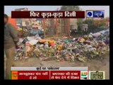 MCD,sanitation workers' strike continues even as littered garbage plagues residents
