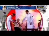 NewsX : Angry Shiv Sena workers force Manohar Joshi to leave party's Dussehra rally