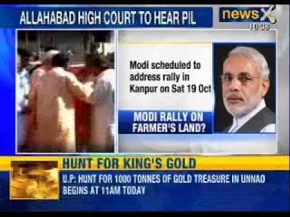 Farmers in Kanpur want Narendra Modi's rally shifted, move High Court- NewsX