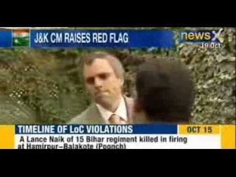 Centre must take up ceasefire violations with Pakistan, says Omar Abdullah - NewsX