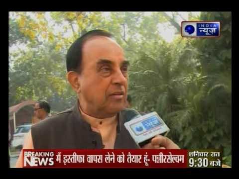 Sasikala Natarajan should be sworn-in as chief minister of Tamil Nadu, says Subramanian Swamy