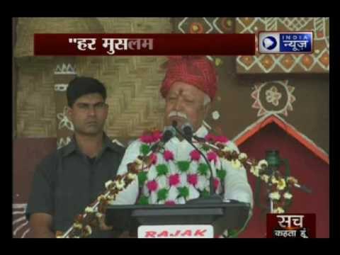 Everyone born in India is a Hindu: RSS chief Mohan Bhagwat