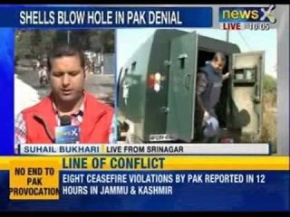 Pakistan violates ceasefire at 10 posts across the border in Jammu- NewsX