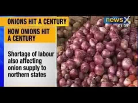 Price Rise : Onion price nears Rs.100 in Delhi, government laxity mugs middle class