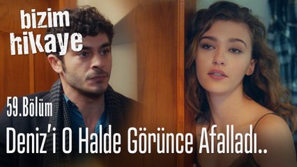 Barış, Deniz'i o halde görünce afalladı - Bizim Hikaye 59. Bölüm