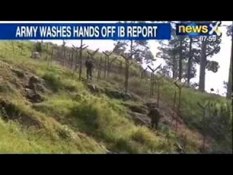 Indian Army trashes IB report claiming that ISI officials met terrorists in Lahore - NewsX