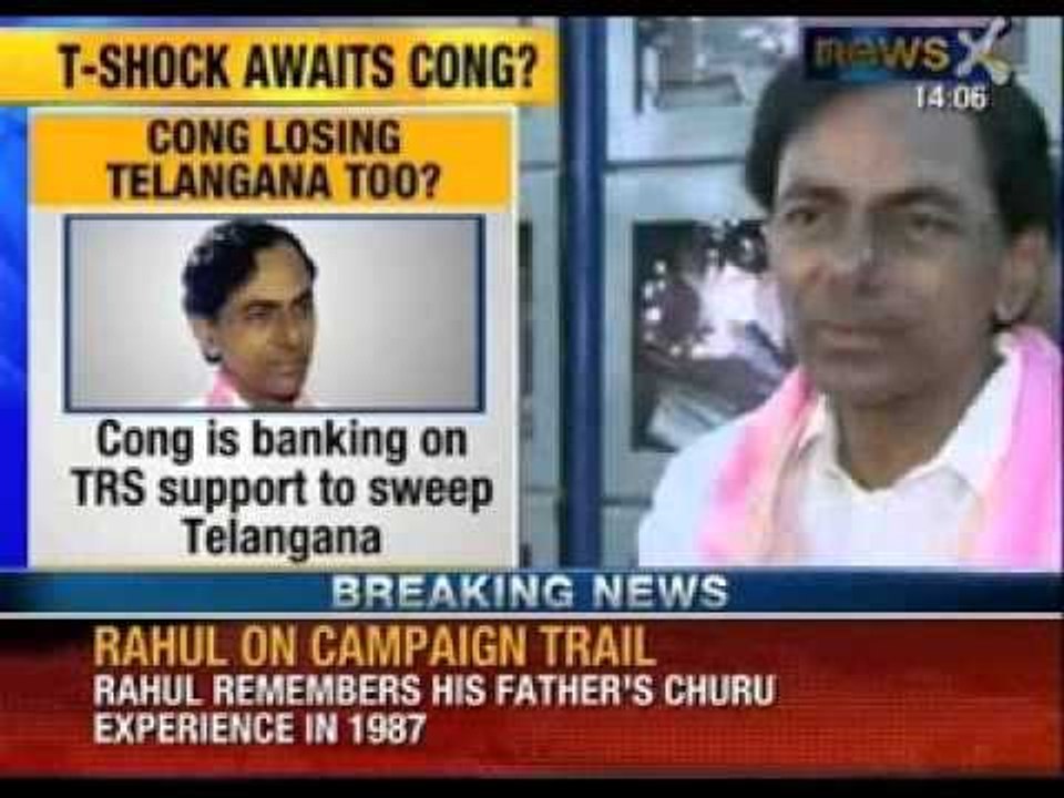TRS in rethink mode on merger with Congress, may sweep most seats in Telangana- News X