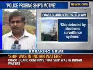 Coast Guard confirms U.S ship was in Indian waters- News X