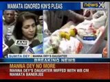Manna Dey's daughter miffed with West Bengal Chief minister Mamata Banerjee - News X