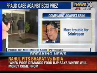 Lalit Modi's lawyer seeks criminal action against BCCI chief N. Srinivasan -- News X