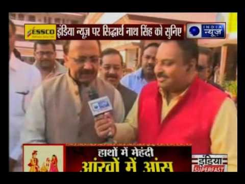 UP Polls Phase 4: BJP leader Siddharth Nath Singh speaks exclusively to India News