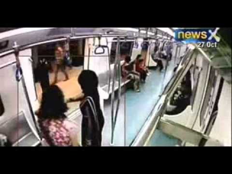 Caught on camera : Woman commuter harassed on Bangalore Metro - NewsX