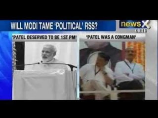 PM, Narendra Modi join tug-of-war over Sardar Patel's legacy - NewsX