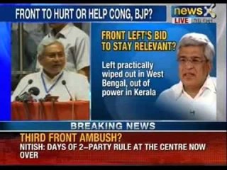 Download Video: Nitish Kumar, Mulayam Singh Yadav, Left meet fuels 'Third Front' speculation - News X