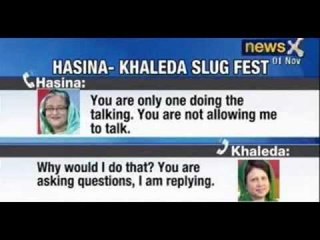 Sheikh Hasina, Khaleda Zia hold talks to end political impasse - NewsX