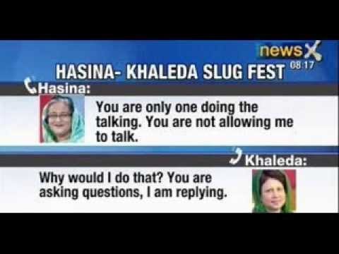 Conversation Caught On Tape : Sheikh Hasina, Khaleda Zia hold talks to end political impasse