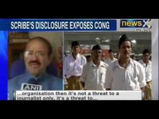 Threat to Journalist : Congress accuses RSS of muzzling press - NewsX