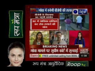 BJP stakes claim to form Government in Goa