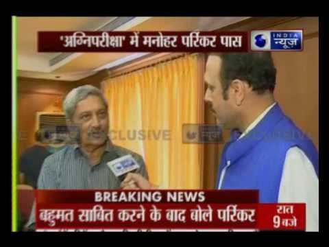 GOA: Manohar Parrikar speaks exclusively on India News