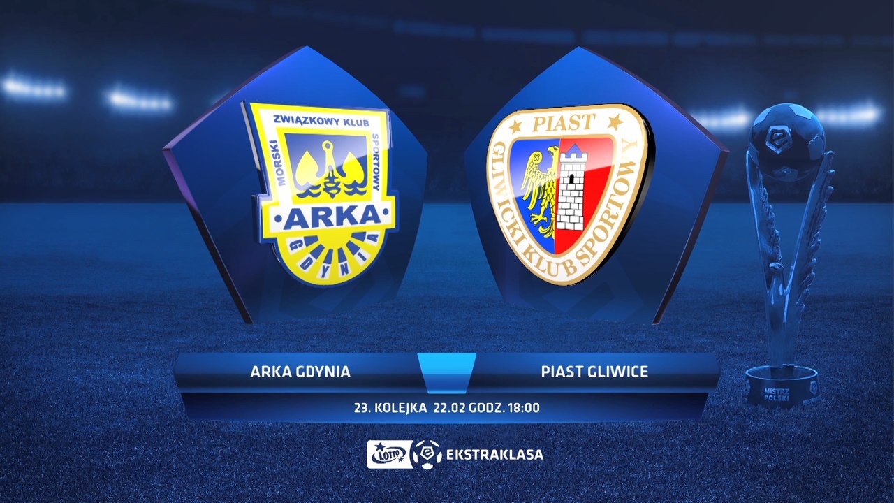 Arka Gdynia 1:2 Piast Gliwice - Matchweek 23: HIGHLIGHTS
