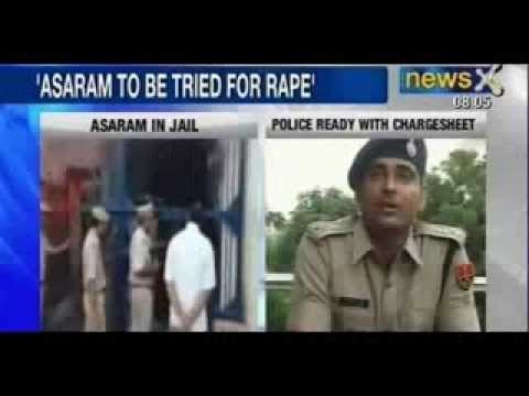 Asaram Bapu`s judicial custody ends,Jodhpur police to file chargesheet - NewsX