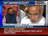 BJP leader Prakash Javadekar demands Prime Minister level security for Narendra Modi - News X