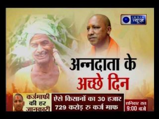 Video herunterladen: Uttar Pradesh : Yogi Adityanath cabinet clears Rs 36,359 crore loan waiver for farmers