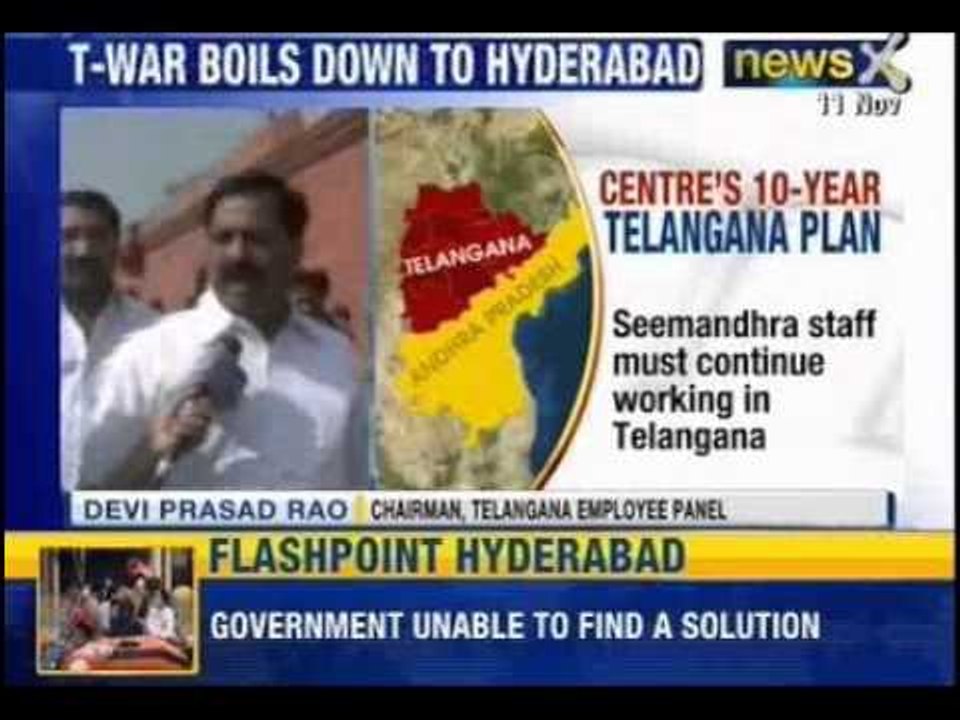 Centre's 10-year Telangana plan backfires. Hyde...