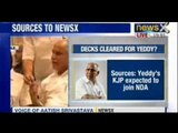 Yeddyurappa's KJP likely to join NDA, decision after Assembly poll results - NewsX