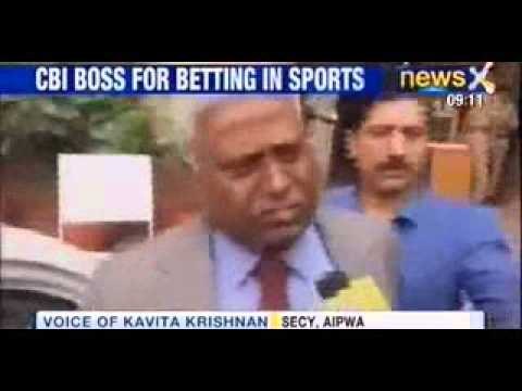 CBI director Ranjit Sinha's bizarre 'rape' analogy stirs row - NewsX