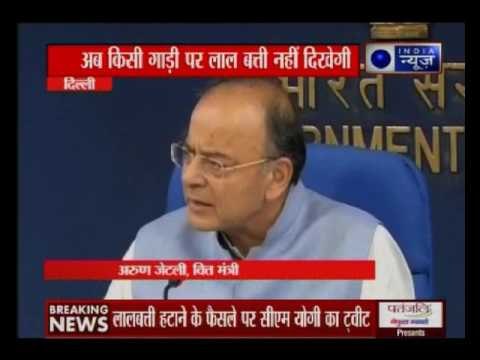 Modi's Cabinet bans red beacons on VIP cars; blue lights only on emergency vehicles