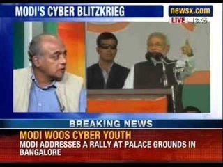 Narendra Modi Bangalore rally: More than half a million people gather to hear him - NewsX