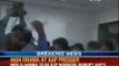 Chaos at AAP press conference, ink thrown at Arvind Kejriwal - News X