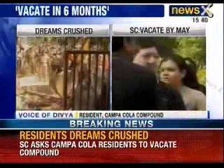 Download Video: Give undertaking to vacate flats by May, Supreme Court tells Mumbai's Campa Cola residents - News X