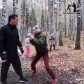 Cette adolescente est bien partie pour être la future championne du monde de boxe