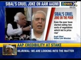 Vegetables prices rose because poor can afford more than 1 vegetable, says Kapil Sibal - News X