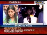 Verdict on Aarushi Talwar murder case - Hemraj murder to be pronounced today after 2 PM - News X