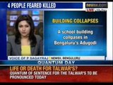 Building collapses in Bangalore, four killed - NewsX
