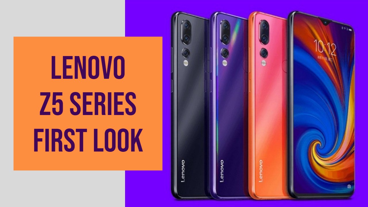 Lenovo Z5 Series First Look | MWC 2019