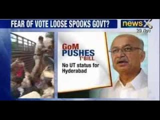 Cabinet likely to consider Group of Ministers report on Telangana next week - NewsX