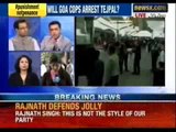 Tarun Tejpal case: Tejpal leaves Goa Crime branch after two hours of questioning - NewsX