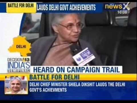 Delhi chief Minister Sheila Dikshit speaks exclusively to NewsX