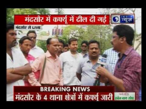 Curfew Relaxed for few hours in Mandsaur, MP