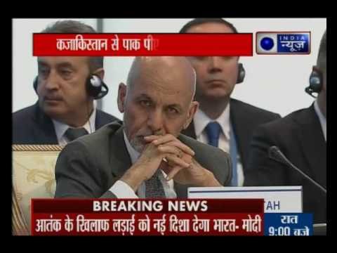 PM Narendra Modi talks in SCO Summit in Astana, Kazakhstan