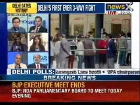 Delhi polls 2013 : Voting picks up as 34% turnout recorded till 1 PM - NewsX