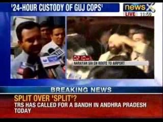 Asaram's son Narayan Sai brought to Surat - NewsX