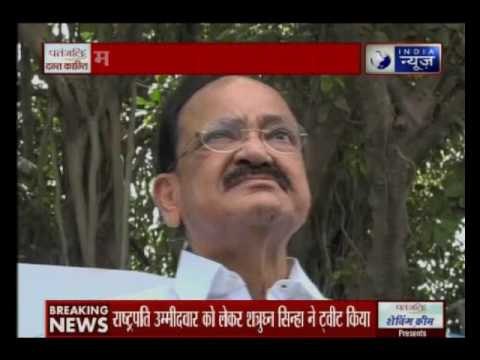 Tonight with Deepak Chaurasia: We will try to evolve a consensus, says Venkaiah Naidu on Prez polls