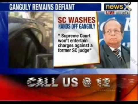 Law Intern Molestation case: Justice Ganguly evades media - NewsX