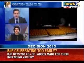BJP hopeful of victory in Delhi prepares for celebrations - NewsX