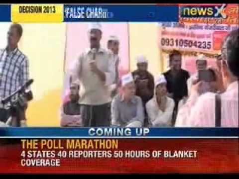 Delhi Elections 2013: Arvind Kejriwal Receives Notice on Expenses, AAP Smells Foul Play - NewsX
